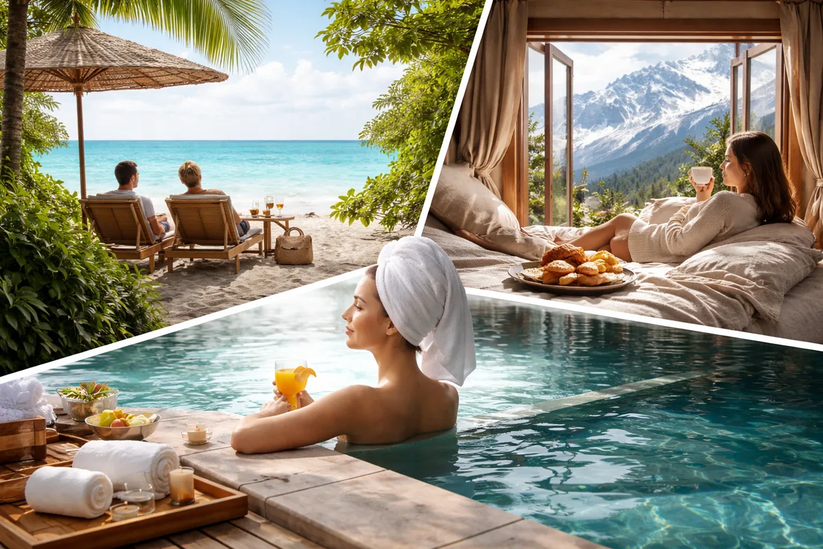 Les différentes façons de profiter d'une escapade relaxante